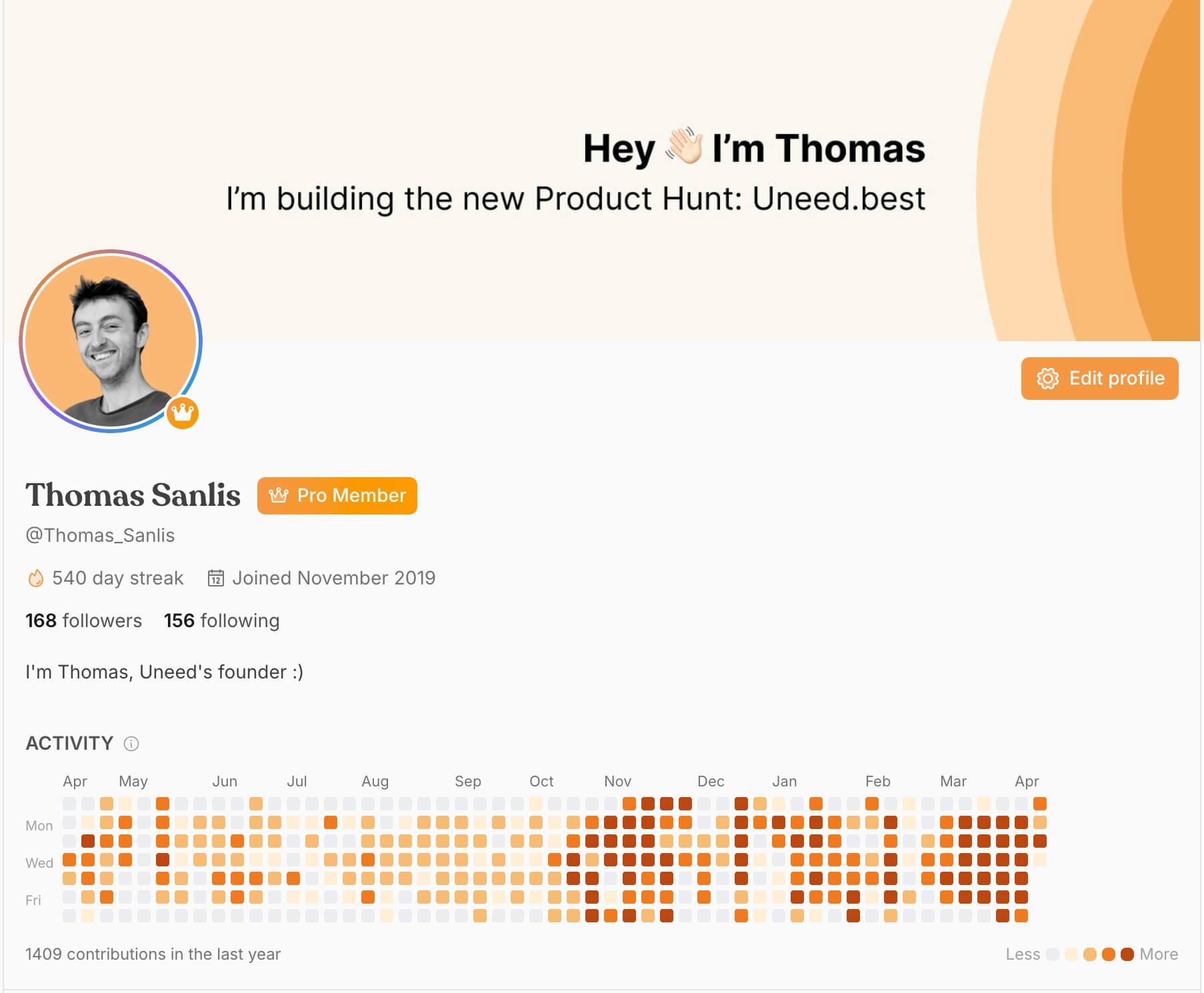 Uneed product screenshot